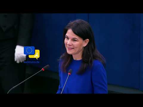 Video Thumbnail: International Order Is Under Attack! Annalena Baerbock Calls EU for HELP & to Stand Up for the UN!