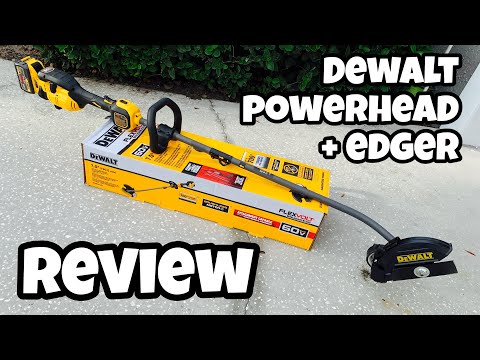 DEWALT Attachment Capable Powerhead + Edger Review // DEWALT DCED472B Edger