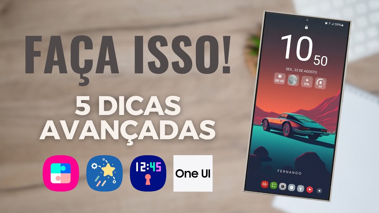 Dicas Avançadas para o seu Galaxy | Tutorial | Good Lock | One UI 6.1