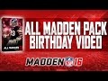 Madden 16 Ultimate Team - All Madden Pack ...