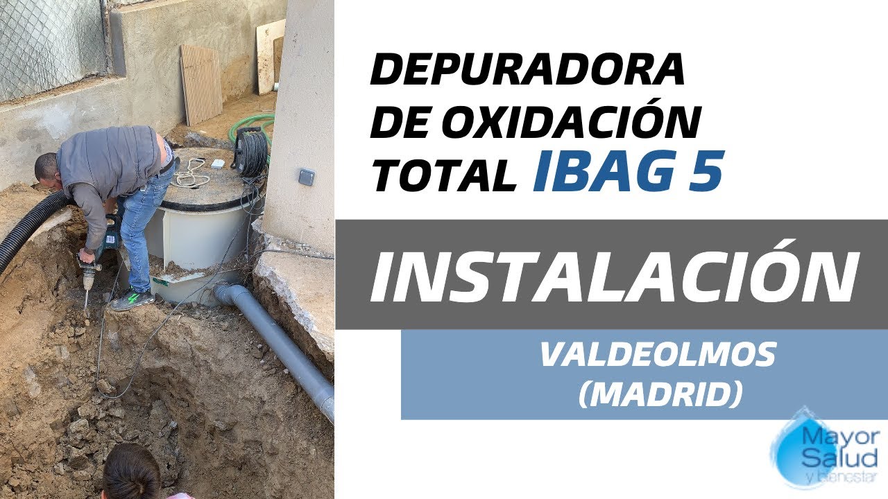 Instalación depuradora de oxidación total | iBag 5 | Valdeolmos (Madrid)