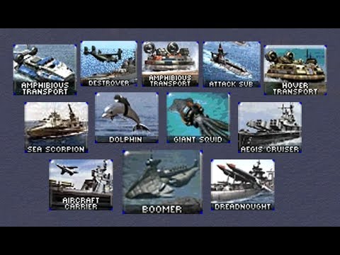 Naval Units Statistics,  Pros & Cons - Red Alert 2 [YR]