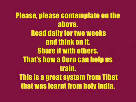 Buddhist  Meditation  Antidote for Self-Pity  Two Weeks Daily  Do It Now and Share It
