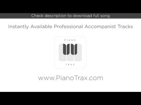 I Won't Mind - Piano Accompaniment - Key:E