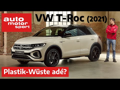 VW T-Roc Facelift (2021): First the hard plastic king, now premium? | auto motor und sport