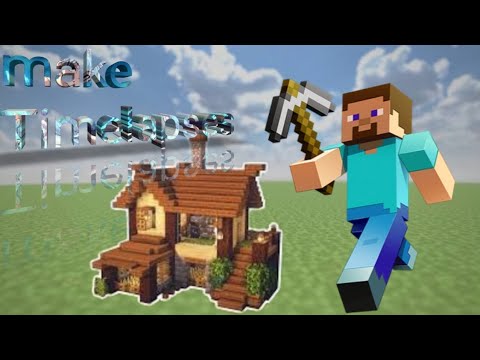 GamingGladiator's EPIC Minecraft Time-Lapse Guide in PE! (MUST WATCH!)