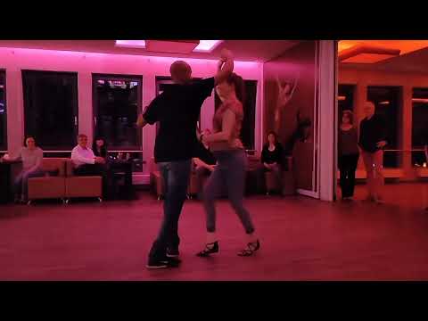 West Coast Swing Demo Cliff Pereira & Birte Pereira 2022 SwingIn @ Tanzhaus Bonn