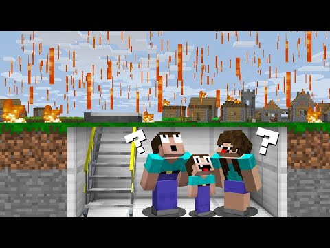 NOOB ÖLÜMCÜL ELMAS YAĞMURU'NA KARŞI! - Minecraft