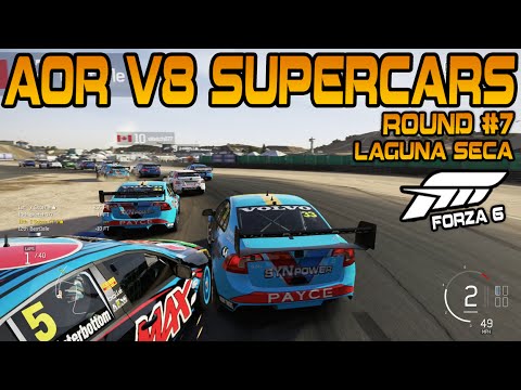 Forza 6 AOR V8 Supercars Series Round #7 Laguna Seca (Season 2)