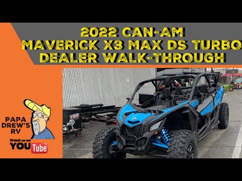 2022 CAN-AM MAVERICK X3 MAX DS TURBO DEALER WALK-THROUGH
