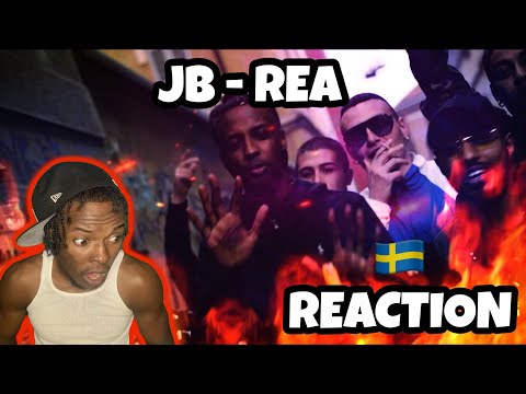 SWEDISH DRILL RAP DISRESPECTFUL! JB - REA (official video) REACTION