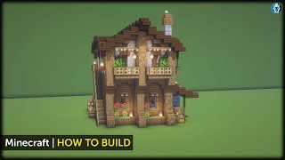 Minecraft How to Build a Fletcher's Workshop Tutorial