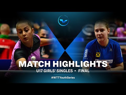 Anastasiya Radzionava vs Nicole Arlia | WTT Youth Contender Lignano | U17 GS | Finals