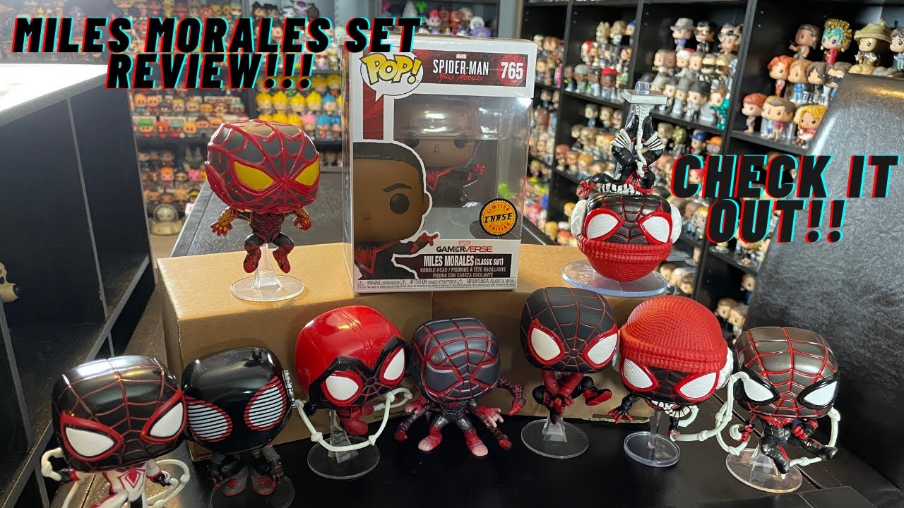 FUNKO POP! MILES MORALES GAMERVERSE SET REVIEW!! | 1000 SUBSCRIBER GIVEAWAY WINNER!!!