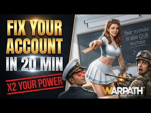 STOP Playing Warpath Wrong! Fix Your Account in 20 Minutes