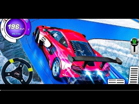 Crazy Mega Ramp GT Car Racing 3D - Impossible Car Stunts Master Driving: Android Gameplay