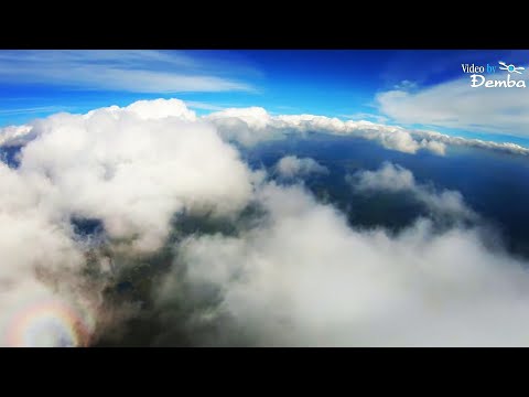 Clouds Surfing with Wing-RMRC Recruit V2 (Relaxing flight)