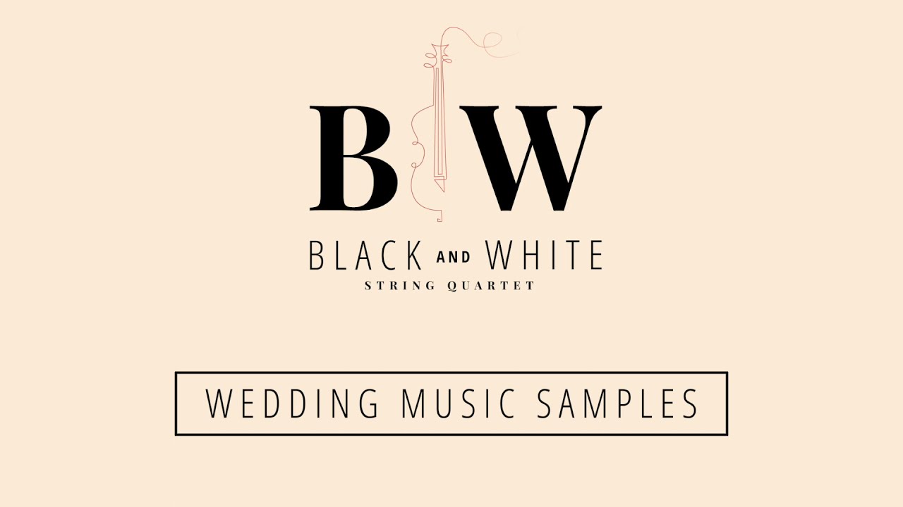 Promotional video thumbnail 1 for Black & White String Quartet