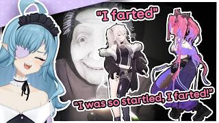 VTuber reacts to "Vivi gets jump scared SO HARD she accidentally FARTS"