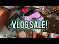 VLOG SALE CLOSET CLEAN OUT LV Gucci Fendi Prada Celine Coach And More
