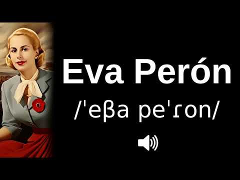 🇦🇷 How to pronounce Eva Perón (CORRECTLY!)