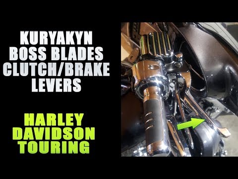 Change Those Lame Stock Levers Kuryakyn Boss Blade Levers Harley Davidson Touring