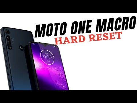 Hard Reset Moto One Macro - How to format the Moto One Macro using the buttons