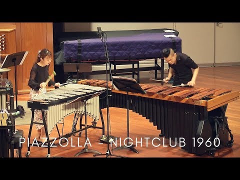Astor Piazzolla NIGHTCLUB 1960 | Marimba and Vibraphone Duo | Matthew Lau & Therese Ng