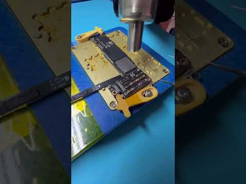 How-to: iPhone 12 Separate Board Layers with X-11 Heater #shorts