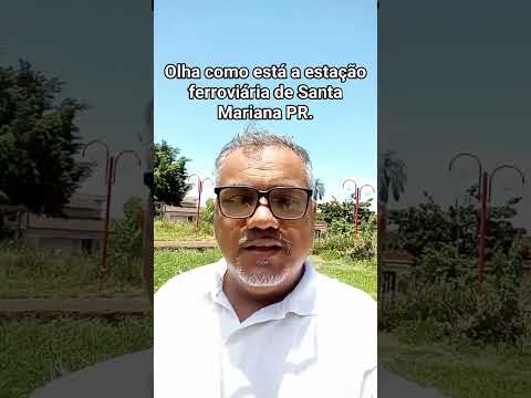 Estação ferroviária de Santa Mariana PR.