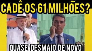 FLÁVIO RACHADINHA É HUMILHADO POR LULA E  QUASE SE C4GA DE NOVO AO VIVO NA ENTREVISTA!