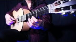 Video thumbnail for Lightning Fast Classical Shred Ernie Ball "ernesto PALLA" clear&silver nylon by Six Strings Magic