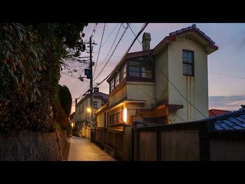 Early Morning Walk in Kitano | Kobe, Japan 4K