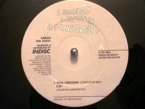 A Homeboy A Hippie & A Funki Dredd - Total Confusion