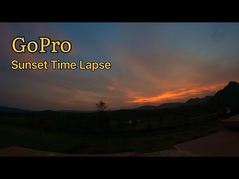 GoPro Sunset Time Lapse HD | No Edit (full settings in Description)