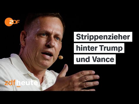 Wer ist der Palantir-Gründer Peter Thiel? | ZDFheute Live