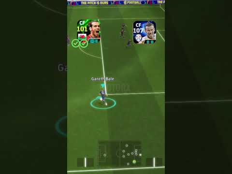 102 Blitz Curler Bale VS 107 Phenomenal Finisher Bale | Curl Challenge #efootball #bale #blitzcurler