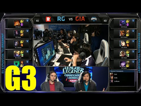 Reason Gaming vs GIANTS! | Game 3 Final Round 4 EU LCS Expansion Tournament | RG vs GIA G3 50FPS