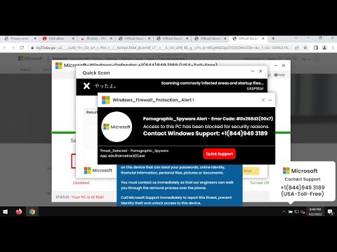 +1(844)949 3189 online scam (removal guide).
