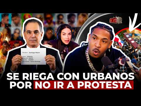 TOXIC CROW SE RIEGA CON SANTIAGO HAZIM Y URBANOS POR NO IR A PROTESTA POR SENASA