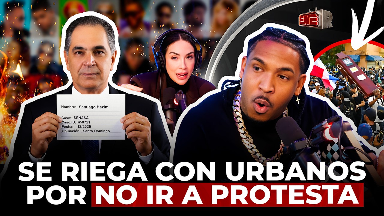 TOXIC CROW SE RIEGA CON SANTIAGO HAZIM Y URBANOS POR NO IR A PROTESTA POR SENASA