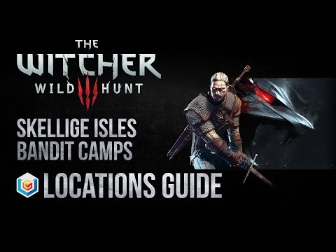 The Witcher 3 Wild Hunt All Skellige Isles Bandit Camps Locations Guide