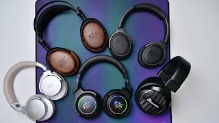 Audiophile headphones Kiwi Ears Atheia, Ardor, Aventus, Ellipse, Division Compared