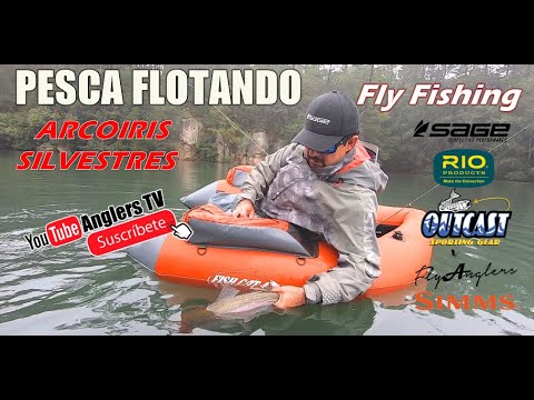 Float Tube, Flotando PESCANDO TRUCHAS SILVESTRES CON MOSCA 27