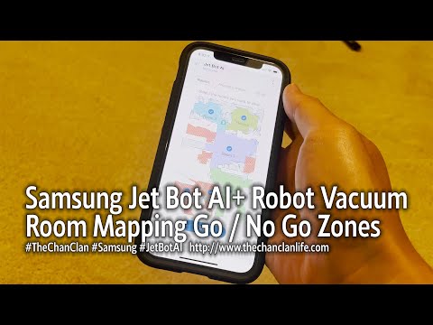 TechTalk: Samsung Jet Bot AI+ Robot Vacuum Room Mapping Go / No Go Zones Demonstration