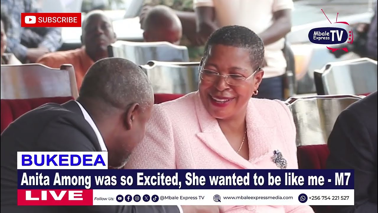 Anitah Among wanted to be like me, she was very excited - Museveni 