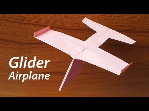 Paper Glider Plane | Best Paper Airplane Glider Making Tutorial with Color Paper