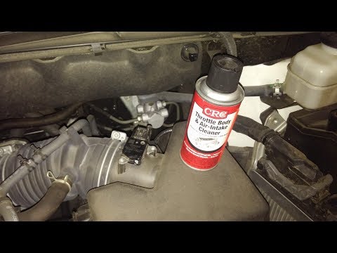 How to clean Mass Air Flow Sensor Toyota Highlander,...