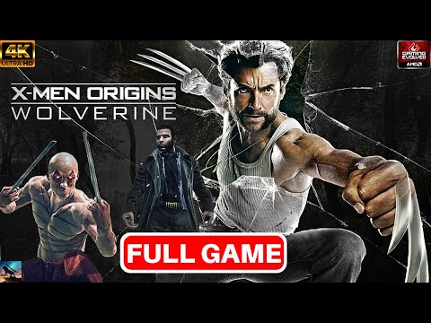 X-MEN ORIGINS WOLVERINE Gameplay Walkthrough Part 1 FULL GAME [4K 60FPS PC] - No Commentary R9 270X