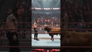 Download lagu Roman Reigns stares down the Bull 🐂👑Tension fills the ring!🔥#RomanReigns #TheBull #FaceOff #WWEHeat mp3
